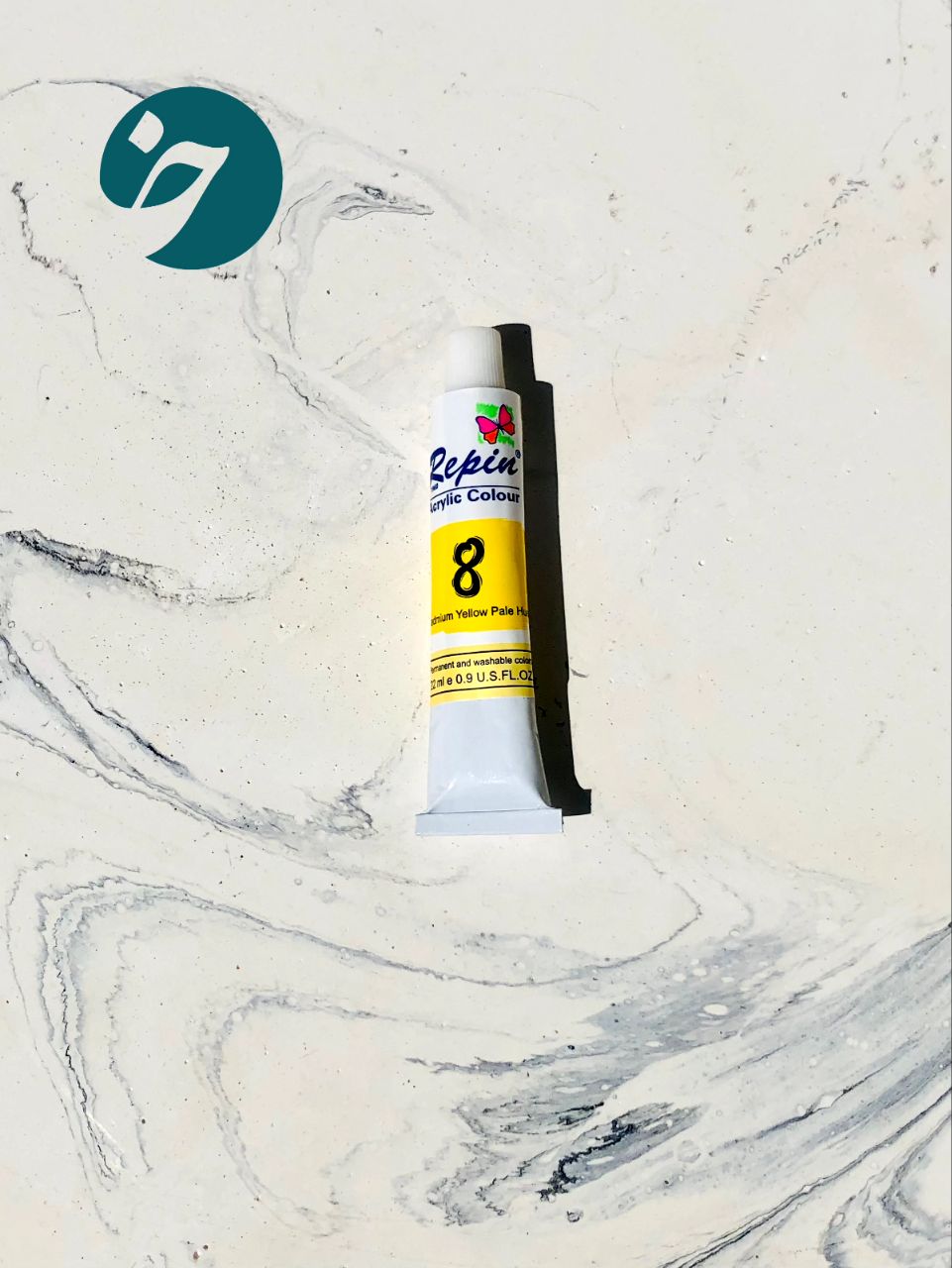IMG_20240722_075755_455 رنگ اکریلیک زرد 22میل - Image 1